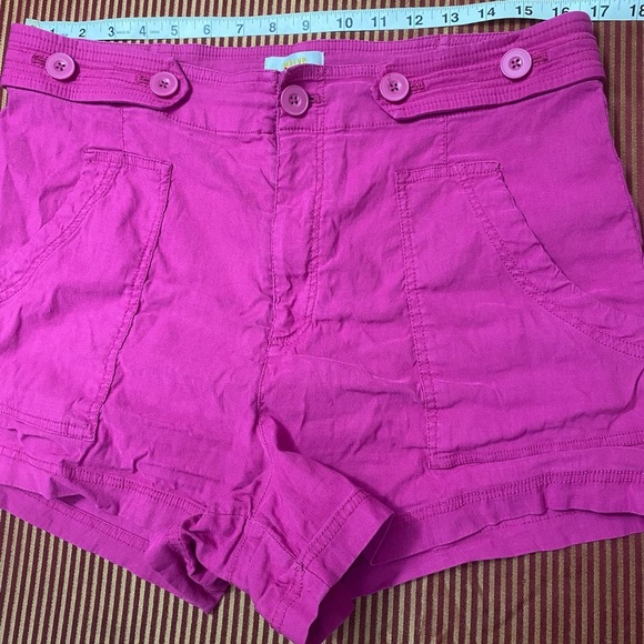 Maeve by Anthropologie The Colette Sailor Pink Shorts size 14 - Picture 5 of 5